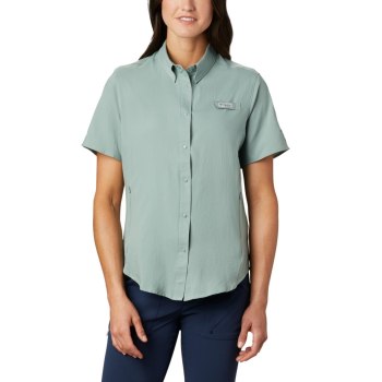 Columbia Ženske Košulje - PFG Tamiami II Short Sleeve Svijetlo Zelene | NRJM-16920